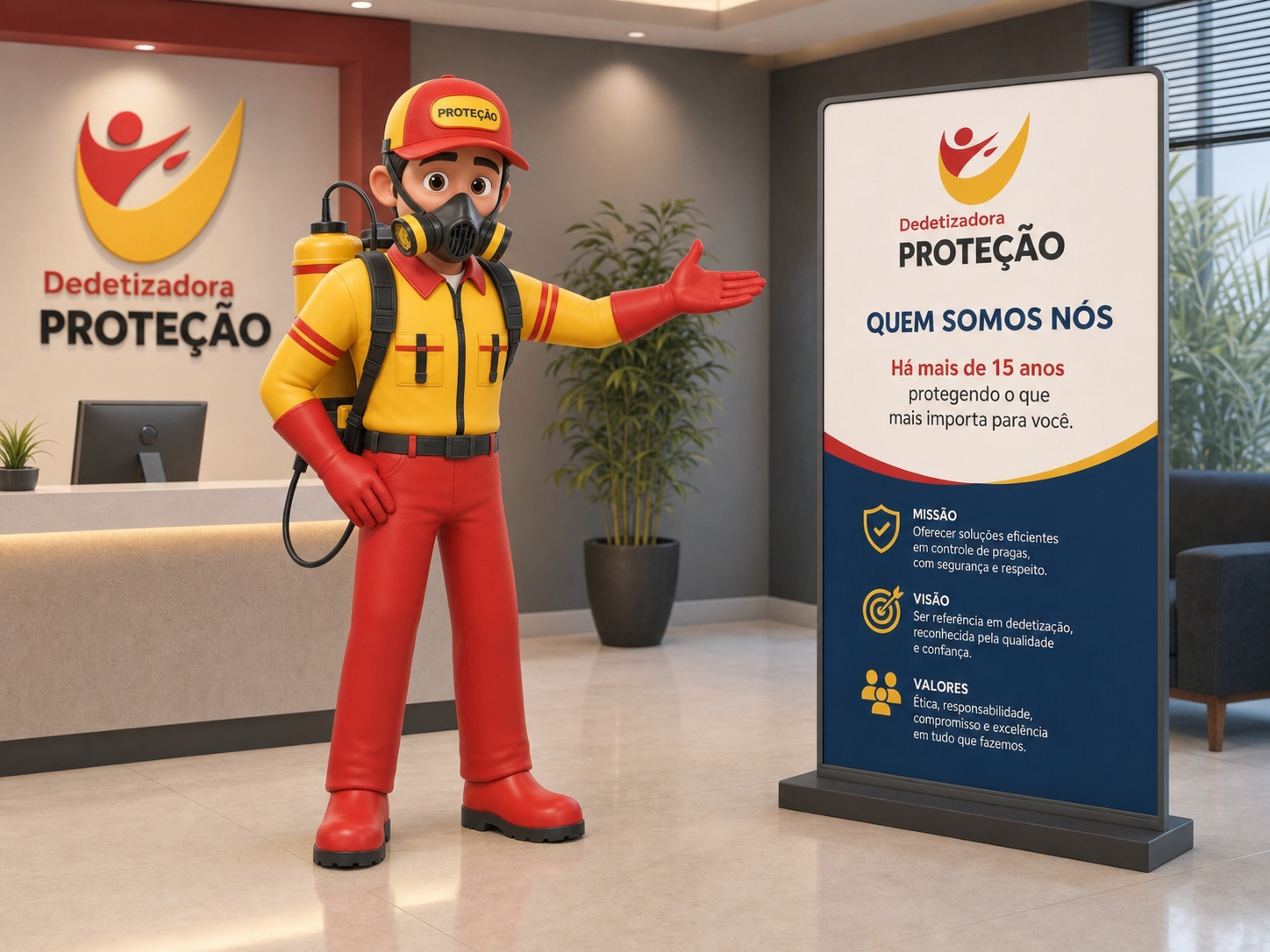 Quem é a Dedetizadora Proteção